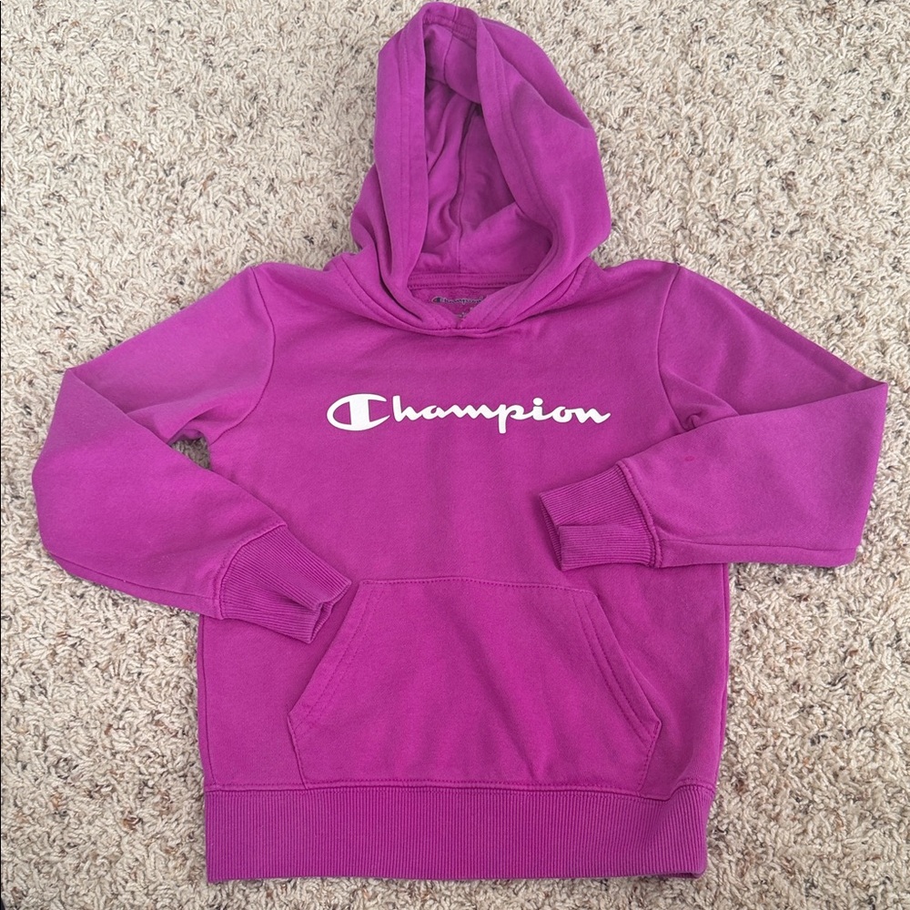 Champion Kids' Magenta Hoodie